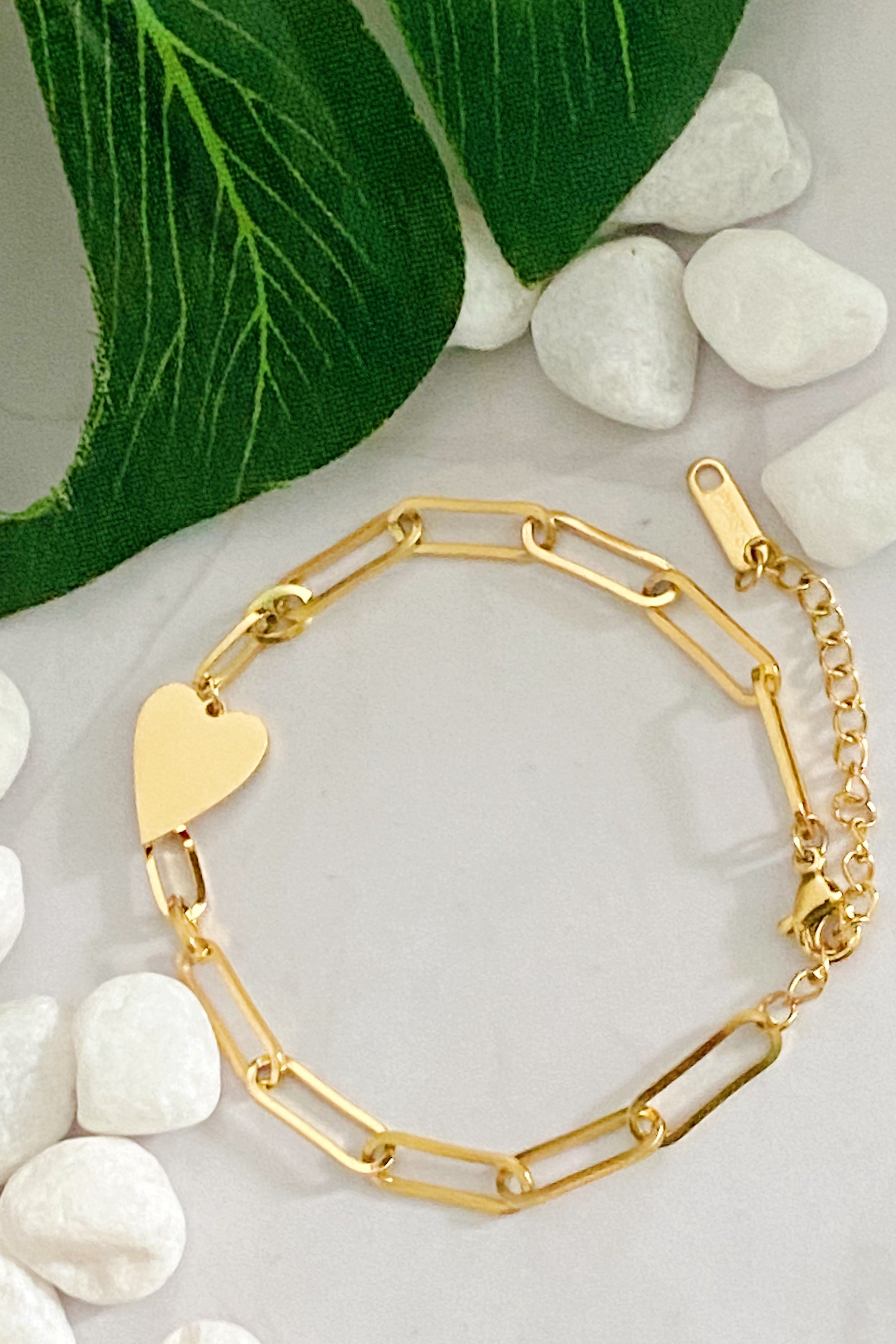 You Are My Side Heart Bracelet