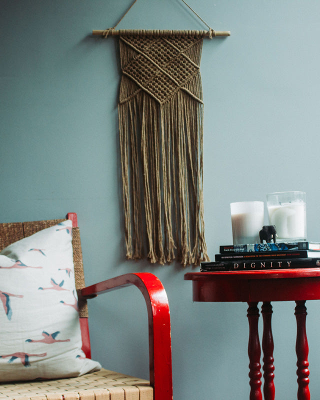 Granada Macrame Wall Hang | Khaki