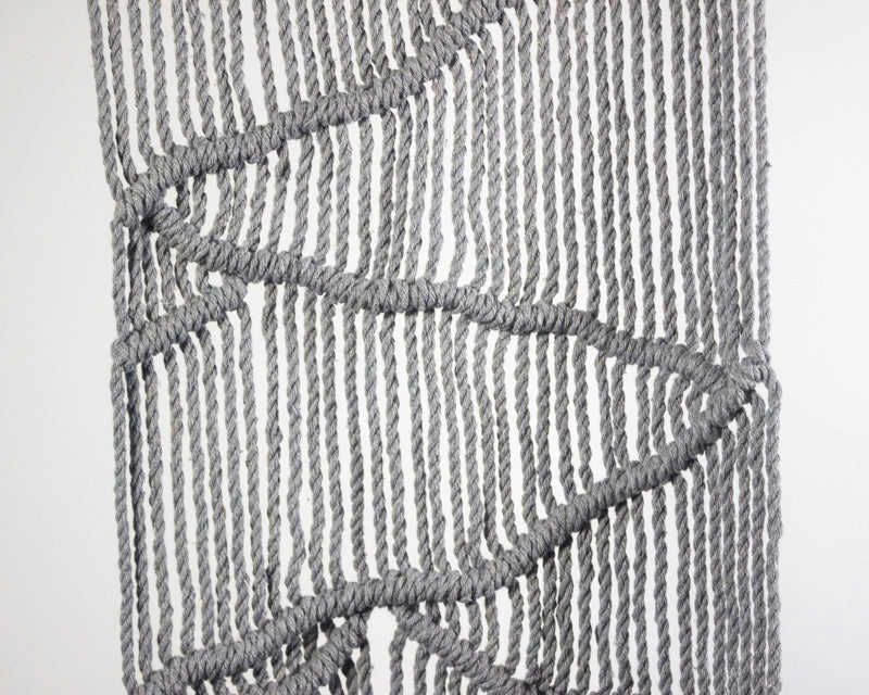 Masaya Macrame Wall Hang | Gray