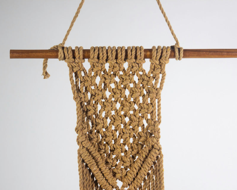 Mombacho Macrame Plant Holder | Khaki