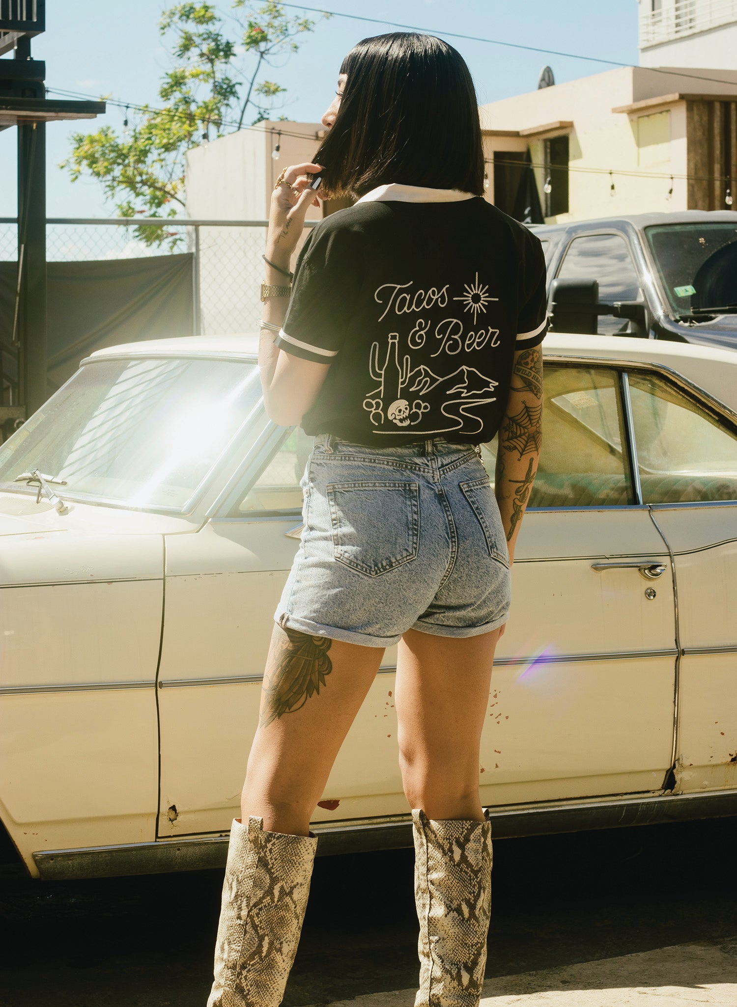 Tacos & Beer Button-Up